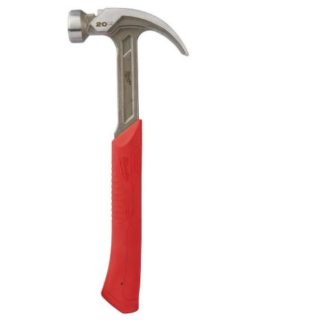 MARTILLO DE U&Ntilde;A MILWAUKEE 48229080 DE ACERO CARA LISA DE 20 OZ  image number null
