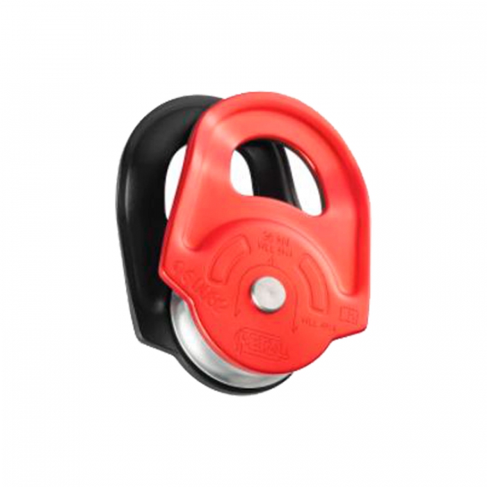 POLEA PETZL PLACAS LATERALES MOVILES DE ALUMINIO Y ROLDANA DE ALUMINIO  image number null