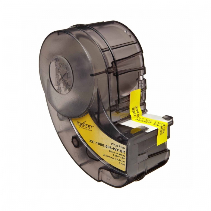 ETIQUETA DE VINIL AUTOADHESIVO BRADY PIMPRESORA FONDO BLANCO DE 19.000FT FT W X 1.000FT FT  H  image number null