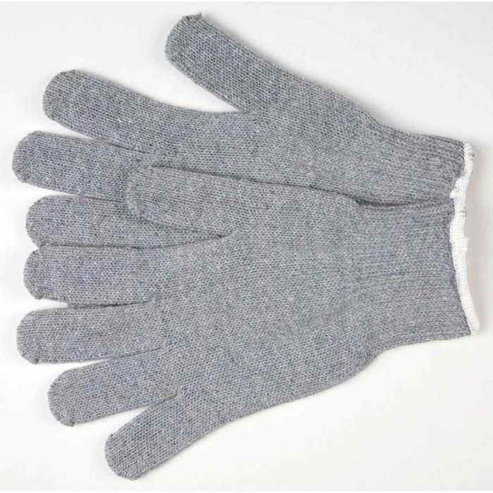 GUANTE JAPONES MCR USO PESADO 70% ALGODÓN 30% POLIESTER GRIS 70 GR TM  image number null