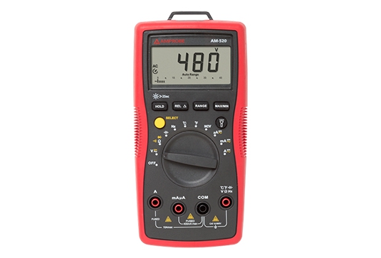 MULTIMETRO AMPROBE AM520 BASICO PARA HVAC  image number null