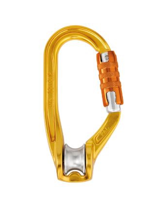 POLEA MOSQUETON PETZL ROLLCLIP TRIACT-LOCK DE ALUMINIO DE 22 MM  image number null