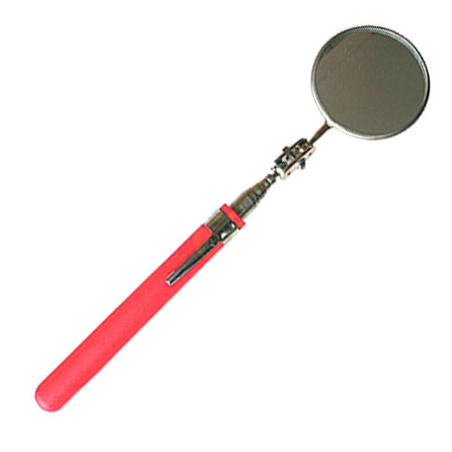 ESPEJO DE INSPECCION STANLEY REDONDO ROJO 2 14 IN  image number null