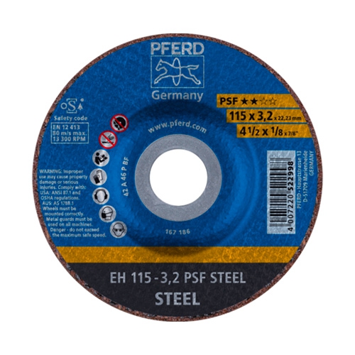 DISCO PFERD 522998 EH A046 PSFORTE115 X 3.2 X 22.2 MM  image number null