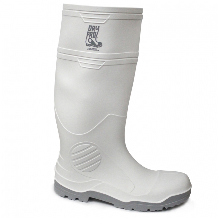 BOTA SANITARIA DRY PRO BLANCA CC ACERO SUELA GRIS ANTIDERRAPANTE T8  image number null