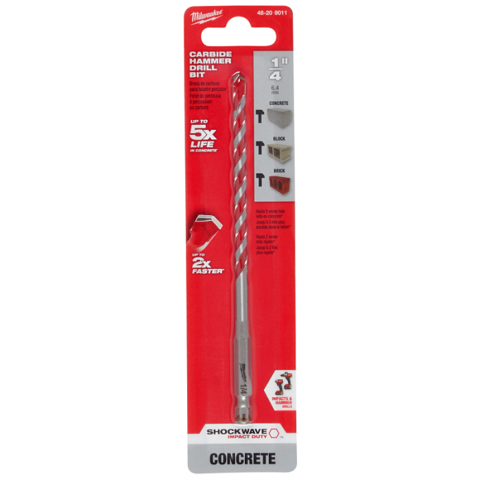 BROCA MILWAUKEE 48209011 CON PUNTA DE CARBURO 14IN X 4IN X 6IN  image number null