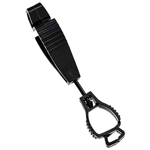 Clip Porta Guantes Glove Guard de Plastico Negro  image number null