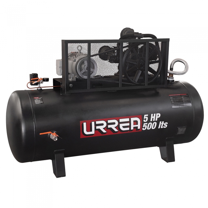 COMPRESOR URREA COMP9505 DE AIRE INDUSTRIAL 500LT 5HP 220440V 3 FASES USO EXTRA PESADO  image number null