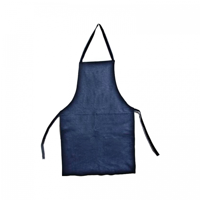 Mandil de Mezclilla Azul Marino de 70 Cm X 50 Cm CBolsa Inferior  image number null
