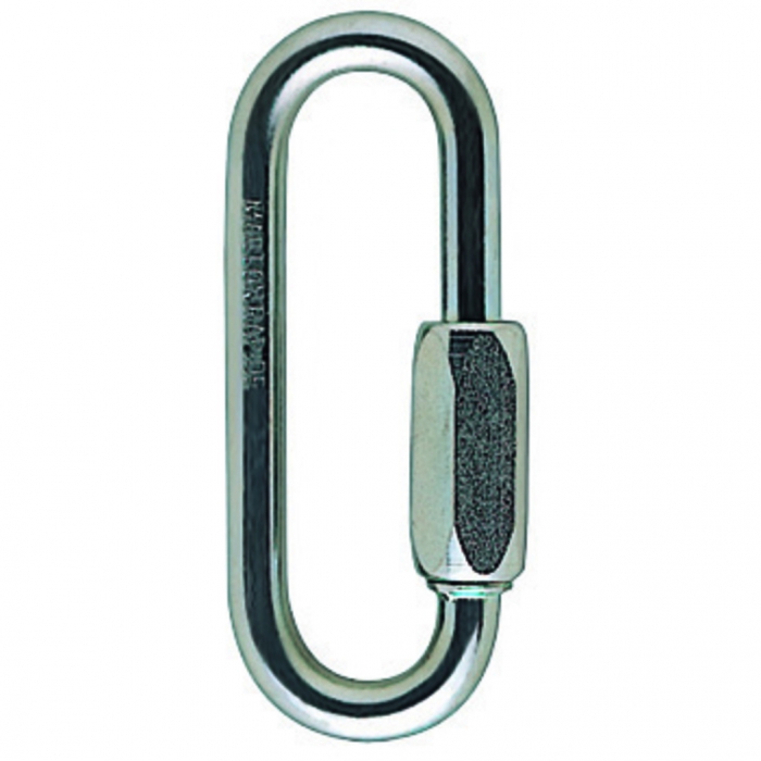 Conector Petzl Go de Acero Gris de Rosca 7 Mm Forma Ovalada  image number null