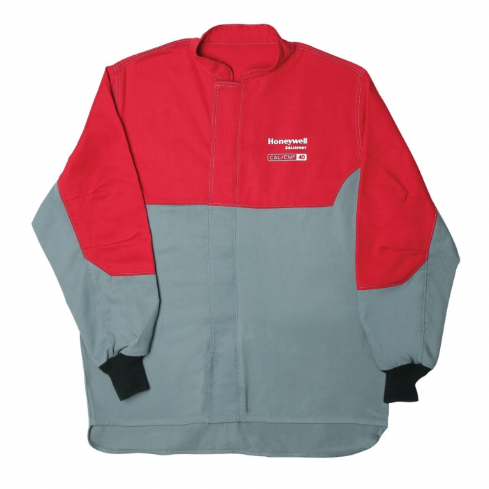 CHAQUETA SALISBURY PRO-WEAR PLUS ESTANDAR 40 CAL/CM2 GRIS/ROJO T-L  image number null