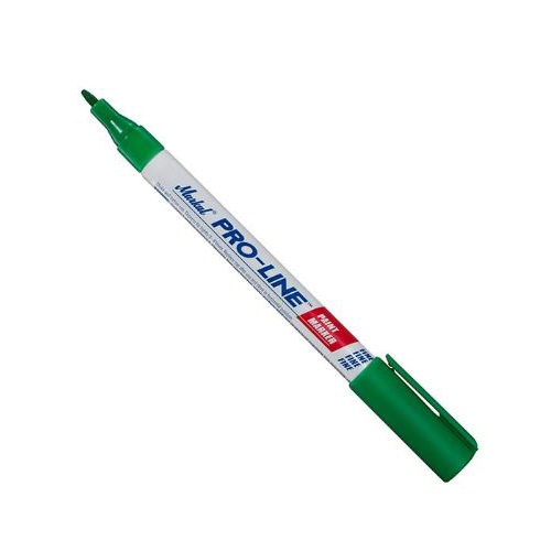 Marcador Markal ProLine 096876 Pintura Liquida Verde Punto Fino 1.5 Mm Pieza  image number null