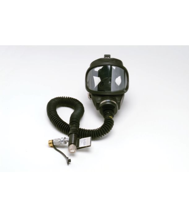 SISTEMA DE LINEA DE AIRE MSA DE FLUJO CONTINUO PRESION DE 35 A 40 PSIG INCLUYE RESPIRADOR CARA COMPLETA ULTRA ADVANTAGE 4000 TUBO DE RESPIRACION VALVULA Y CINTURON DE RED ALUMINIO SNAPTITE  image number null