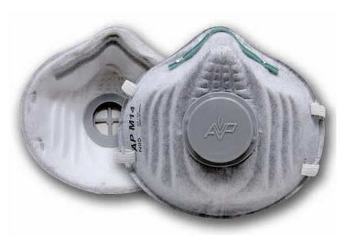 Respirador Desechable Ap Mascarilla Blanco CValvula de Exhalacion N95 PParticulas y Neblinas Solidas Libres de Aceite  image number null