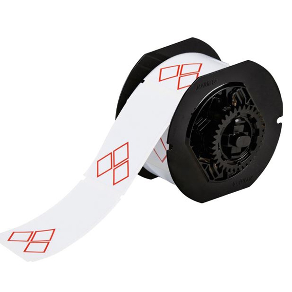 Etiqueta Brady de Vinil PreImpresa de 2.17 In X 3.35 In C3 Rombos Preimpresos Regulacion Ghs Rollo C340 Etiquetas  image number null