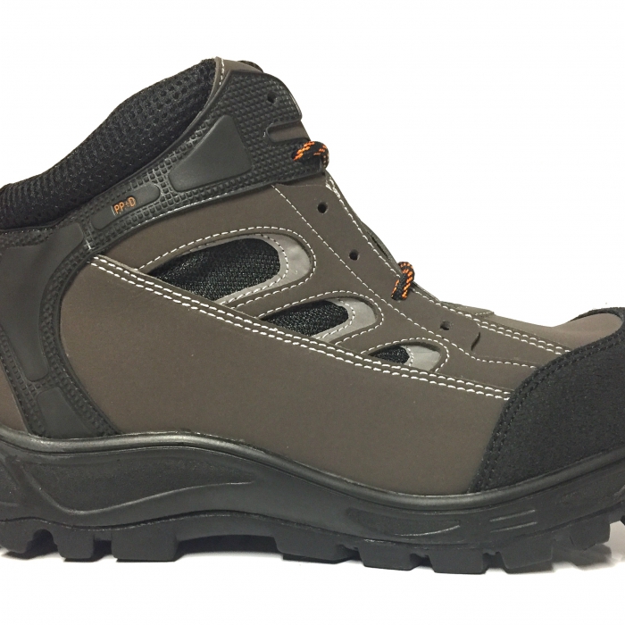 ZAPATO VALLEN TREKOWALKER BORCEGUI DIELECTRICO GRIS C/C POLICARBONATO C/SUELA DOBLE DENSIDAD P/ALTAS TEMPERATURAS T-7  image number null