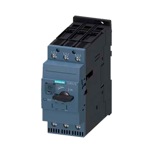INTERRUPTOR AUTOMATICO SIEMENS 3RV20314WA10 TAMAÑO S2 PARA PROTECCION DE MOTORES CLASE 10 DISPARADOR POR SOBRECARGA CON RETARDO SEGUN INTENSIDAD 42...52 A DISPARADOR DE CORTOCIRCUITO 741 A BORNE DE TORNILLO PODER DE CORTE ESTANDAR  image number null