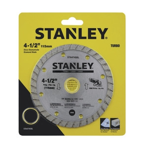 DISCO STANLEY STA47450L DIAMANTADO TURBO 412ININ 115MM X 0.08 X 7MM X 20MM  image number null