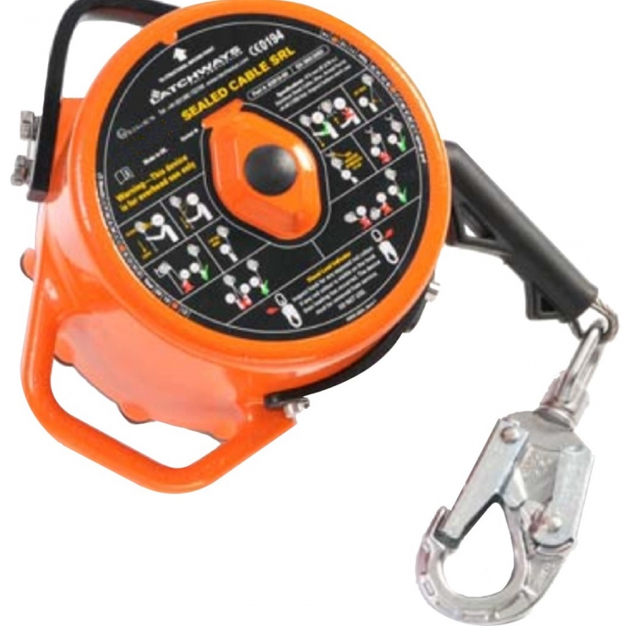 Cable Retractil Msa Srl Sellada Acero Inoxidable de 15 M  image number null