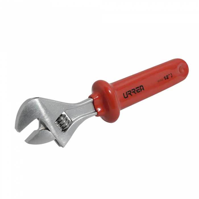 LLAVE URREA 710V AJUSTABLE 10 IN CROMADA 1000V  image number null