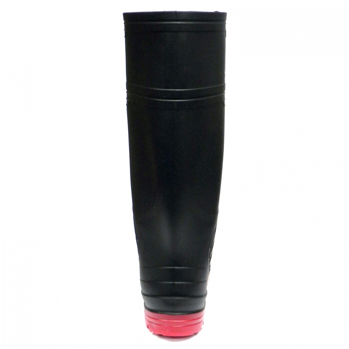 BOTA INDUSTRIAL DRY PRO PVC NEGRA SUELA ROJA CNITRILO ANTIDERRAPANTE SCASQUILLO T7  image number null