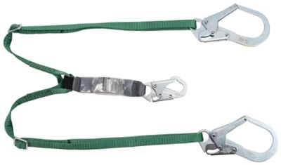 Linea de Vida Msa CAbsorbedor de Energia Serie V Estandar Ajustable de Dos Piernas 1.8 M (6 Ft) Ganchos de Seguridad Grandes 36 Cl  image number null