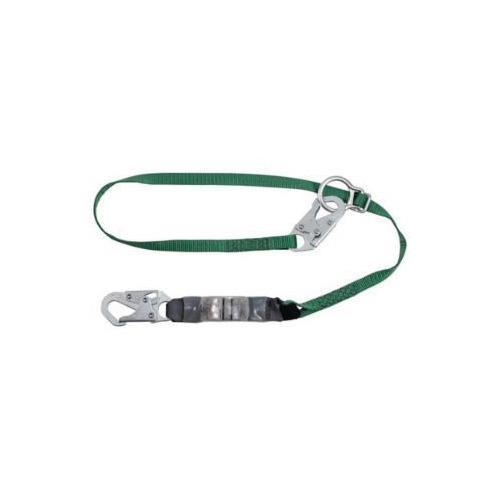 Lineas de Vida Msa VSeries Estandar Sencilla Verde Absorbedor de Impacto 1.8 M (6 Ft) Auto Anclaje  image number null