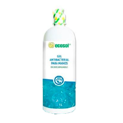GEL ANTIBACTERIAL ECOSOL ECO-ES-GAPM1 P/MANOS 1 L TRANSPARENTE  image number null