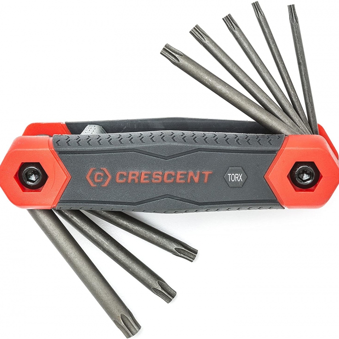 JUEGO CRESCENT CHKFT8 LLAVES HEXAGONALES TORX  image number null