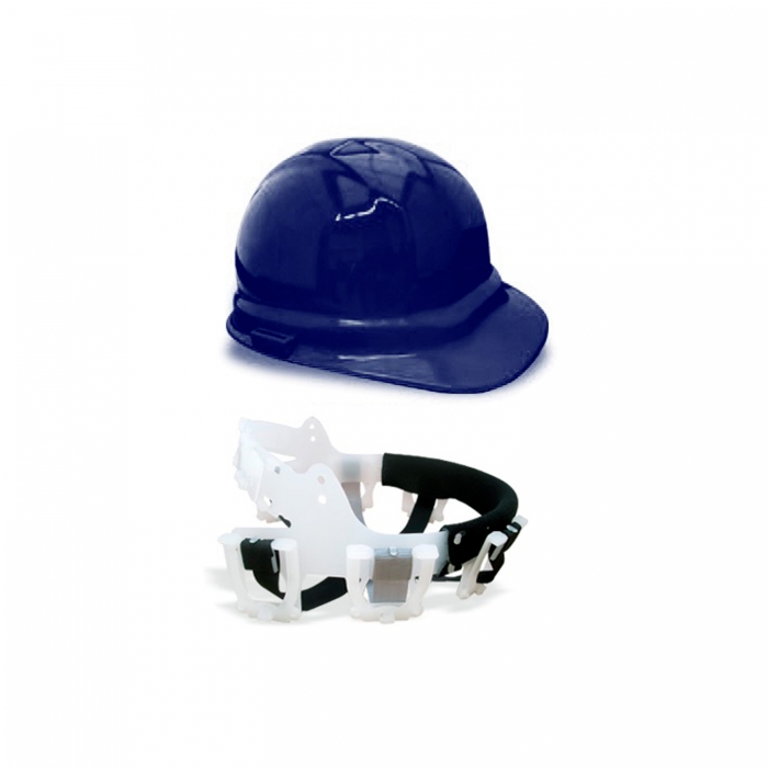 Casco Tipo Cachucha Iga Plagosur C Clase e Suspension de 6 Puntos Ajuste Intervalos Azul Marino  image number null