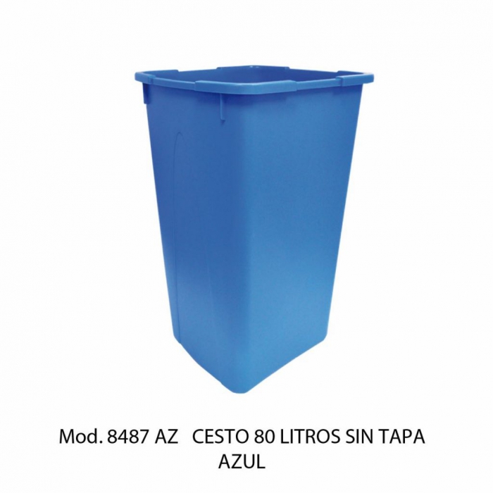 CESTO SABLON 8487AZ 80L STAPA AZUL  image number null