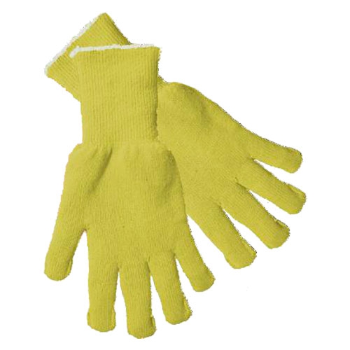 GUANTE MCR TIPO TERRY DE KEVLARALGODONPOLIESTER PESO PESADO AMARILLO T2XL  image number null