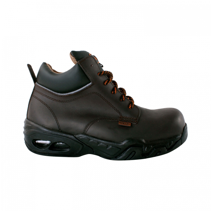 Zapato Vallen Borcegui Ergonomico Cafe Dielectrico CC Policarbonato Suela Tunel de Aire T5.5  image number null