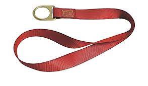 BANDOLA DE ANCLAJE MSA POINTGUARD RESIDENCIAL DE POLIESTER ROJO DE 6 FT (1.8 M) CUN ANILLO D  image number null
