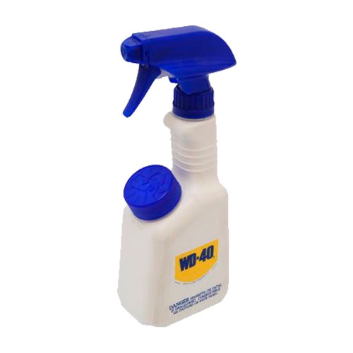 APLICADOR WD-40 EN SPRAY DE PLASTICO BLANCO/AZUL CAPACIDAD DE 16 OZ  image number null