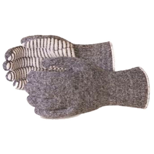 GUANTE COOL GRIP DE HILO TEJIDO BLANCO CGRIS FRANJAS DE SILICON RESISTENTES AL CALOR TLXL  image number null