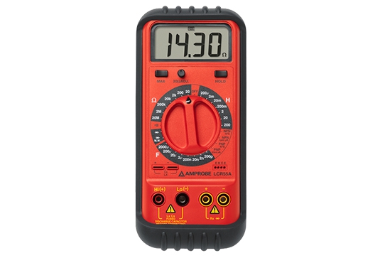 MEDIDOR AMPROBE LCR55A PRUEBA DE TRANSISTORES CAPACITANCIA INDUCTANCIA Y RESISTENCIA  image number null