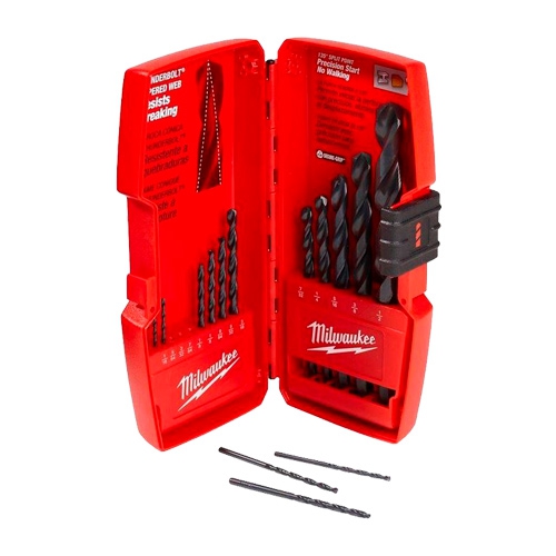 JUEGO BROCAS MILWAUKEE 48892800 OXIDO NEGRO  image number null