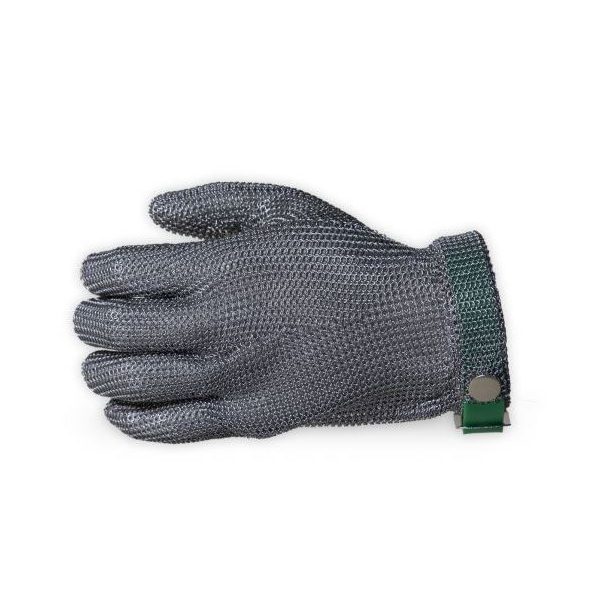 GUANTE SUPERIOR DE MALLA DE ACERO INOXIDABLE RESISTENTE A CORTES T L  image number null