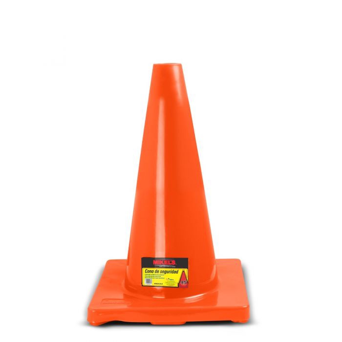 CONO DE TRAFICO MIKELS CS45 DE 45 CM  image number null