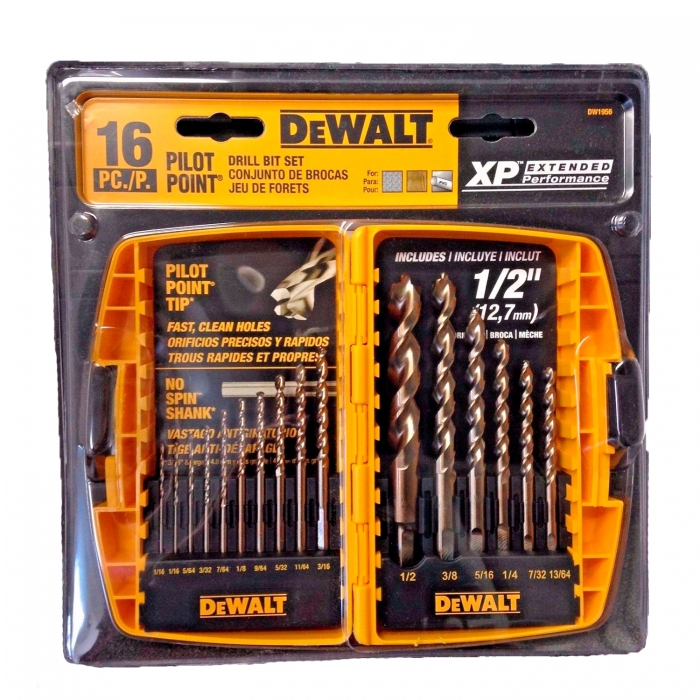 SET 16 BROCAS DEWALTHSS RECUBRIMIENTO TITANIO  image number null