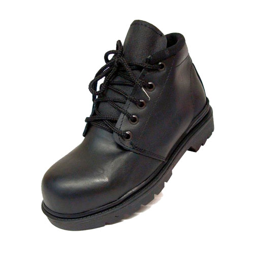 Zapato Vallen Hipodromo Borcegui Piel Mixta Negro CC Acero T6  image number null