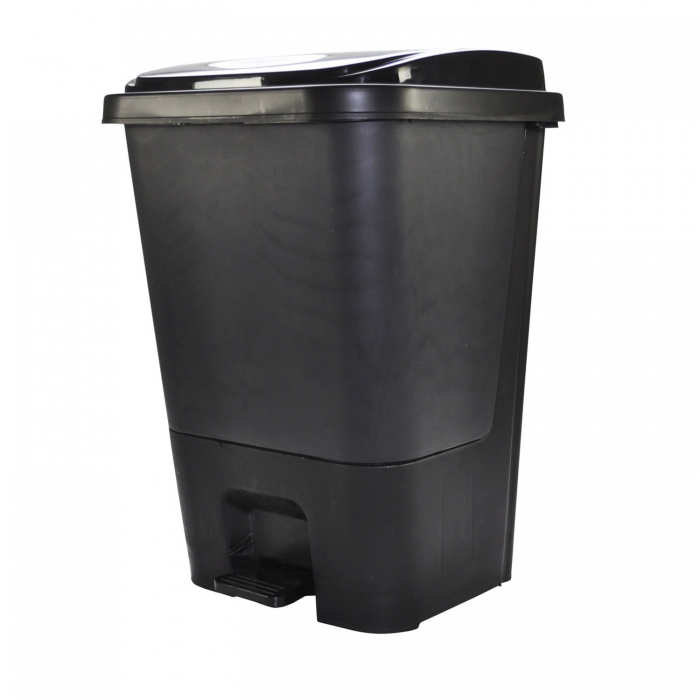 CESTO SABLON 8535NE DE PEDAL NEGRO 17 L  image number null