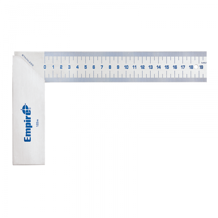 ESCUADRA MILWAUKEE 122M VERDADERO BLUE CON GRADUACIONES EN CENTIMETROS  image number null