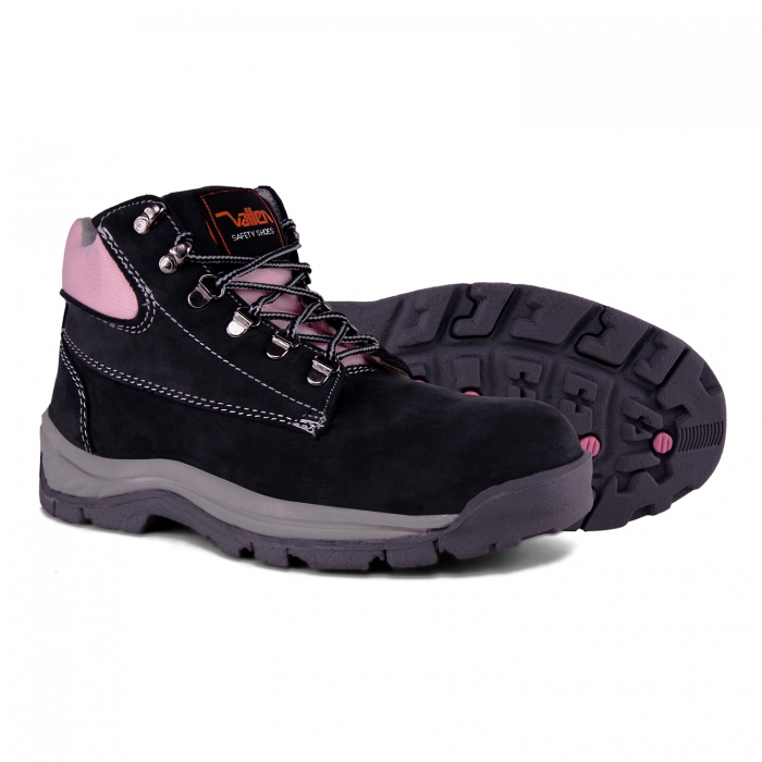 Zapato Vallen Euro Lady PDama Suela Hule Sbr Gris Resistente Al Desgarre y Quimicos T-5  image number null