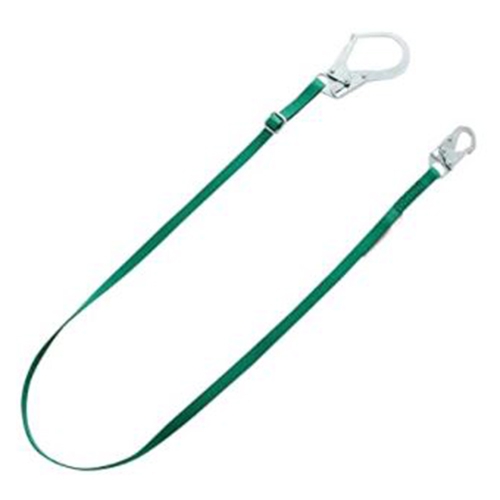 LINEA DE RESTRICCION MSA NYLON AJUSTABLE CON GACHO CHICO 36 C Y GANCHO GRANDE 36CL LONGITUD 2.4 M  image number null