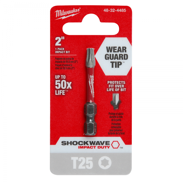 PUNTA MILWAUKEE 48324485 TORX T25 X2IN  image number null