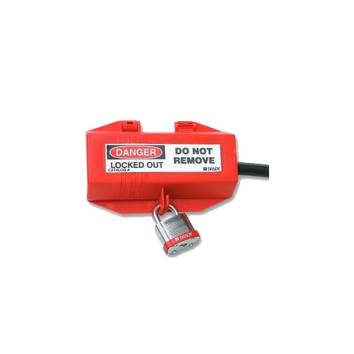 PORTACANDADO BRADY PARA CLAVIJAS ELECTRICAS 220550V  image number null