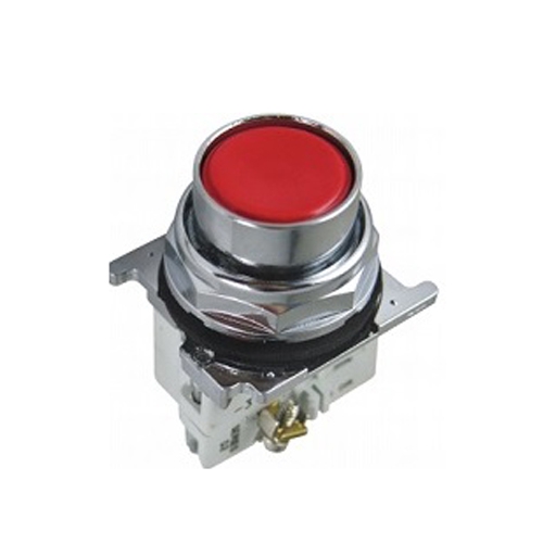 BOTON PULSADOR CUTLER HAMMER 10250T102RC ROJO DE 30 MM NEMA 4 Y 13  image number null