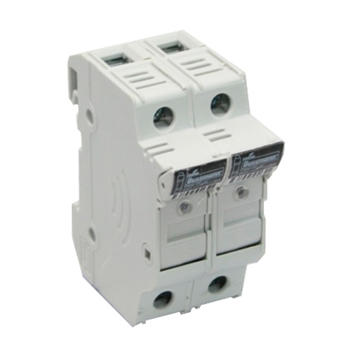 PORTAFUSIBLE BUSSMANN CHCC2DIU MODULAR P FUSIBLES DE 10 X 38 MM CLASE CC 2 POLOS 600 V 30 A  image number null